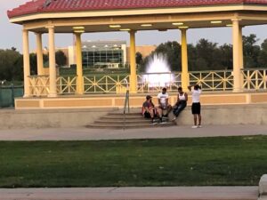 A green sign with the words join cpfa